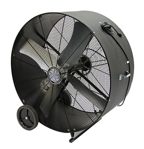 Wall Mount Tpi Industrial Fan Motor TPI HV Series Wall Mount Air Circulator Fan Diameter, 3000 CFM,  Single-Speed, 3-Phase Motor, Model# HV18-480V3 Northern Tool